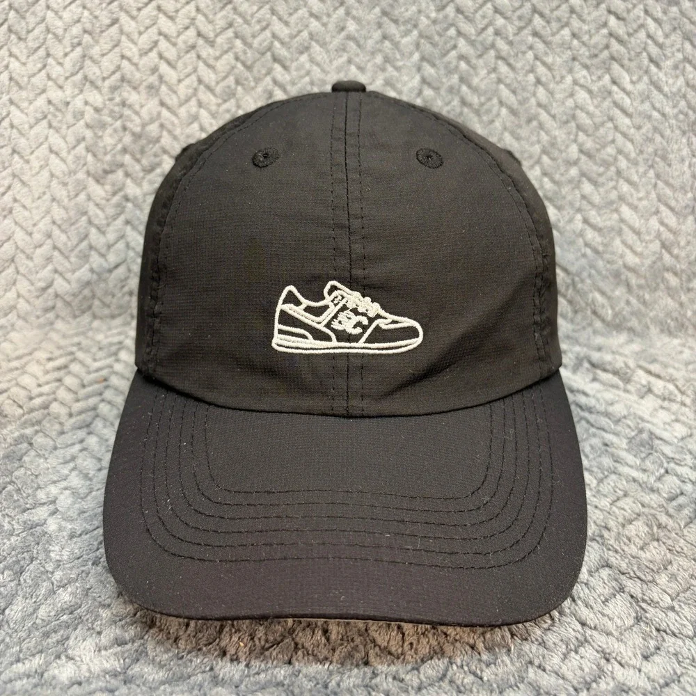 Imperial Sports Black Sneaker Embroidered Performance Hat Adjustable Cap